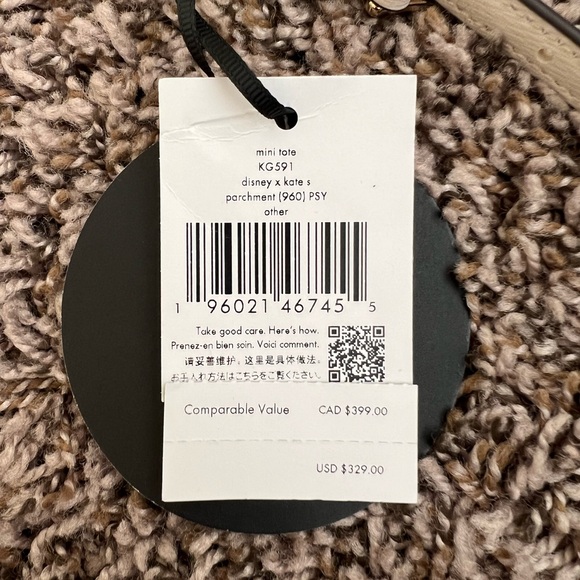 NWT- Kate Spade Mickey and Minnie Mouse from the Disney Collection. - Picture 8 of 10